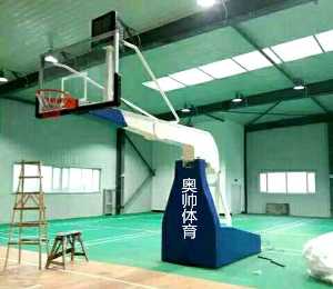 可移動、液壓折疊升降電動液壓籃球架批發(fā)